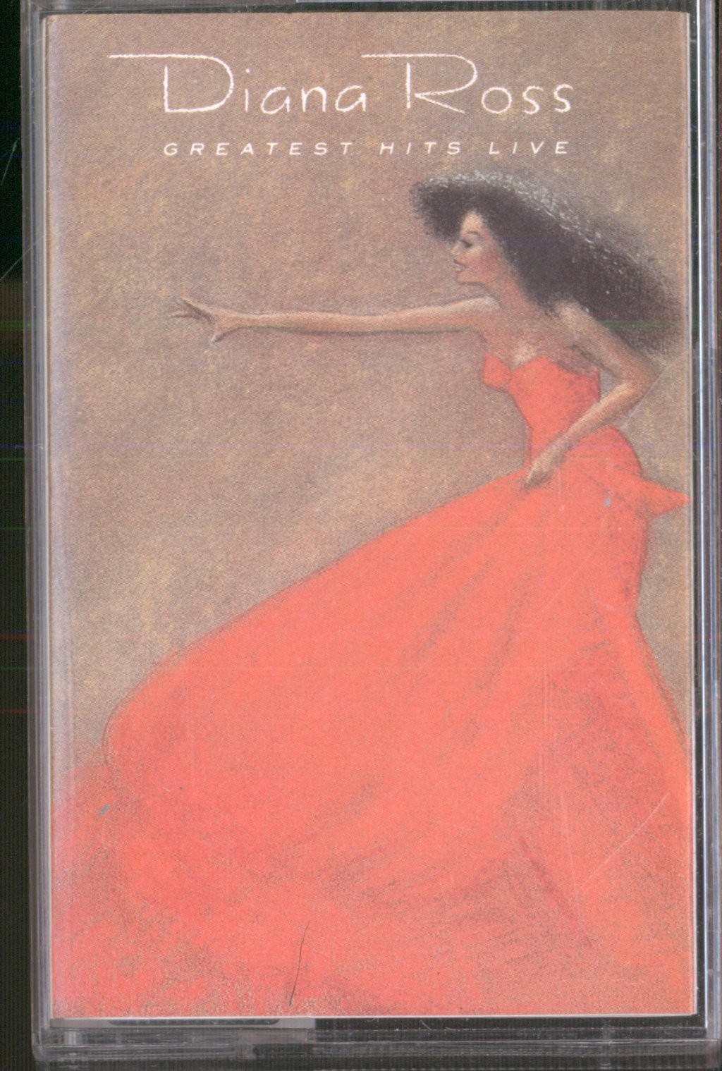 Diana Ross Greatest Hits Live cassette UK Emi 1989 cassette TCEMDC1001