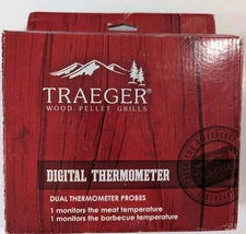 Traeger Digital Thermometer Dual Probes BACO13 Open Box-New