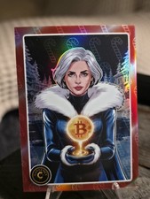 Cardsmiths Currency Holiday 2025 Bitcoin Candy Cane Gemstone /30