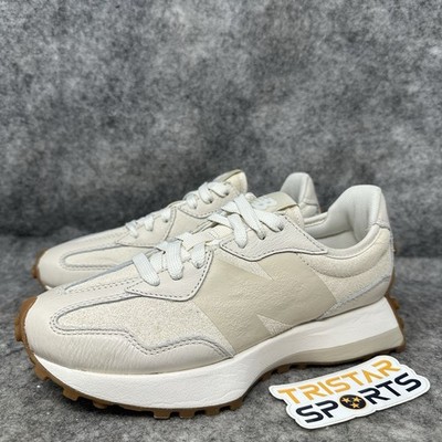 New Balance 327 Sneakers Womens Size 9.5 Beige Grey Gum