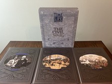The Civil War by Time Life Books 1988, 3 Hardcover set with Slip Case 