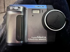 Sony Digital Mavica 1.3 MP Compact Camera 6x Digital Zoom Audio Movie Mode Black
