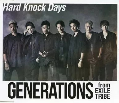 GENERATIONS from EXILE TRIBE Hard Knock Days One Coin Edition Anime CD
