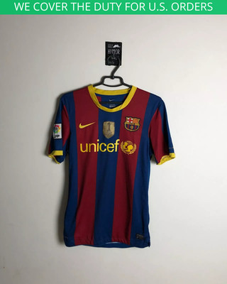 Messi Barcelona Home football shirt 2010 - 2011 Nike Camiseta Mens