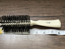 VTG Fuller Lustre Brush Bristlecomb 1/2 Round Hairbrush Pure Boar Hair