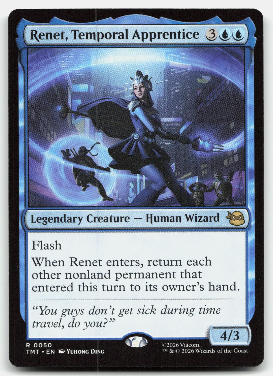 Renet, Temporal Apprentice TMT 0050 Rare Near Mint