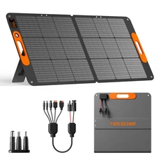 110W Portable Solar Panel for Jackery/EF/Bluetti/Anker/Goal Zero Power Statio...