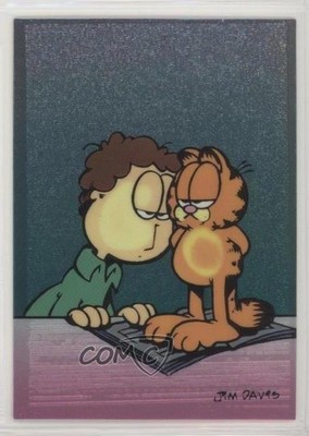 1995 Krome Garfield Chromium Edition Jon Arbuckle #65 0b5
