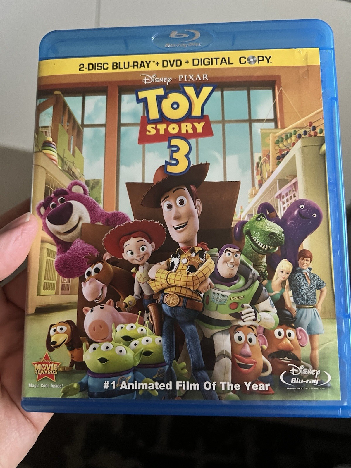 Toy Story (Four-Disc Combo Blu-rays, DVDs, 2010) Region Free