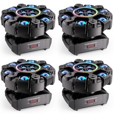 6 Arms Moving Head Lights RGBW Beam Laser Disco Light DJ Stage Lighting DMX 180W