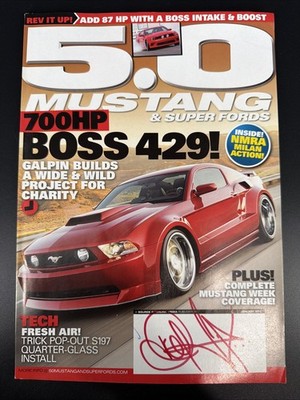 5.0 Mustang & Super Fords Magazine January 2012 700HP Boss 429 Galpin