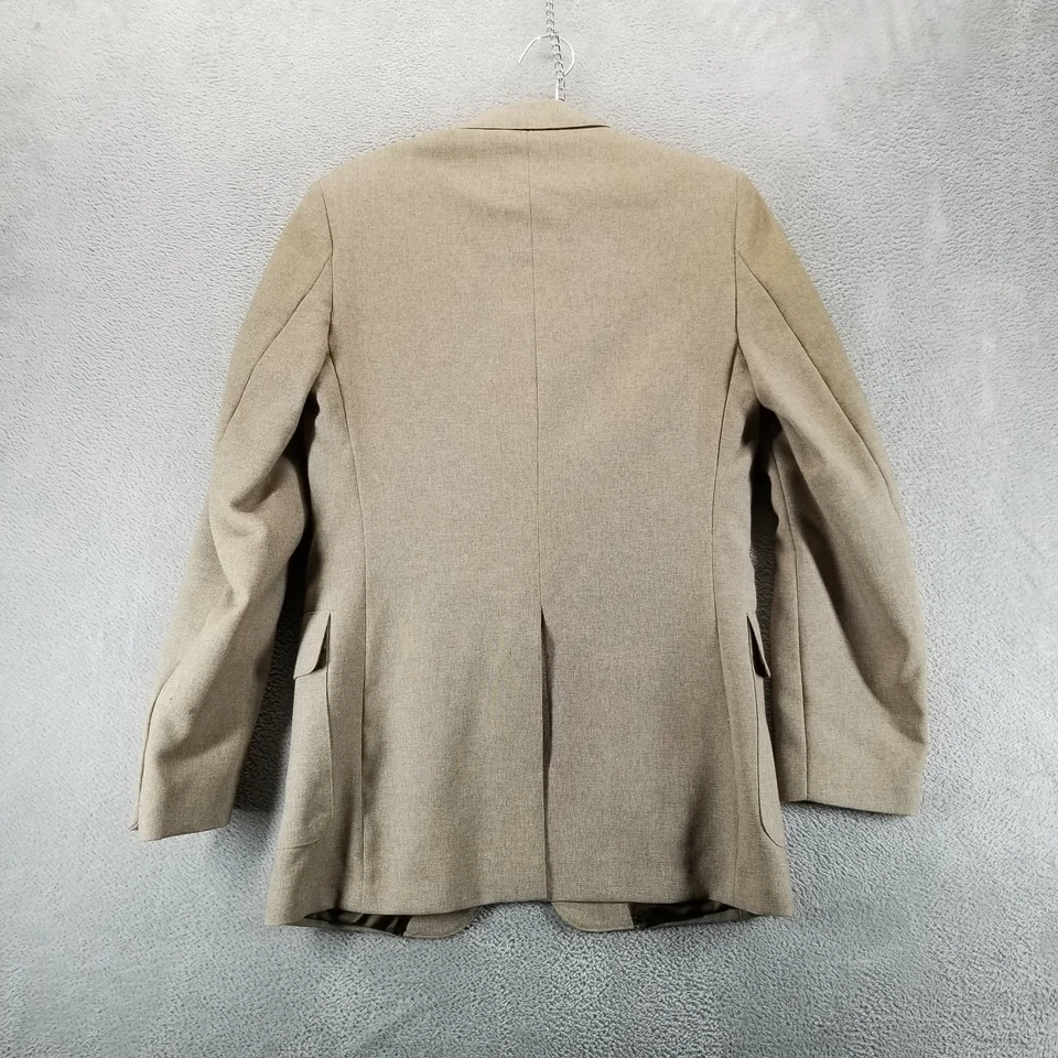 De Colección Levi's Traje de Acción Para Hombres 38 Largo Marrón 3 Piezas Sta-Prest Años 70 Chaleco Abrigo Pantalones Foto 4 de 4