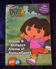 Vintage 2004 Dora the Explorer Mini Album/Stickers Book Unused Out of Print NOS