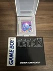 Nintendo Original Gameboy  Tetris Game Cartridge Booklet