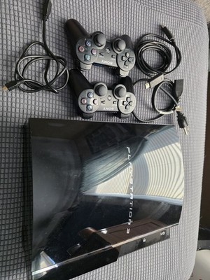 PS3 (PLAYSTATION 3) cecha01 console 3.3 Dash CFW-ready 2 Controller, See Photos