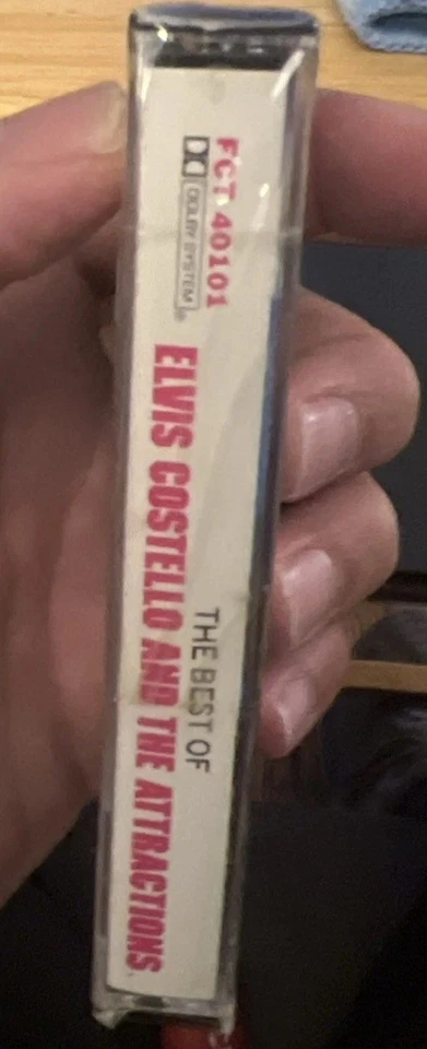 The Best of Elvis Costello and The Attractions Cassette Tape 1985 - Image 3 of 4