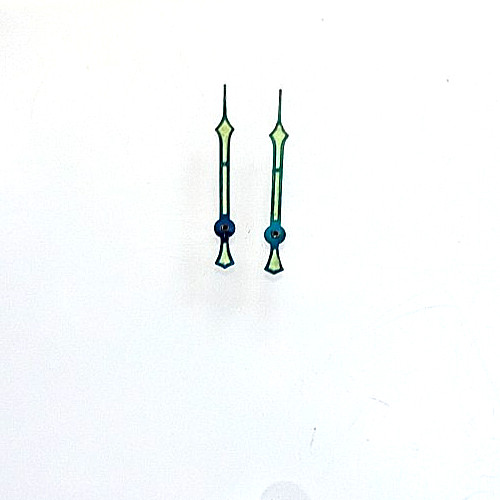 Watchmaker Cathedral Blue Gothic lot Hands Second parts watch Sweep - vintagewatches.pk