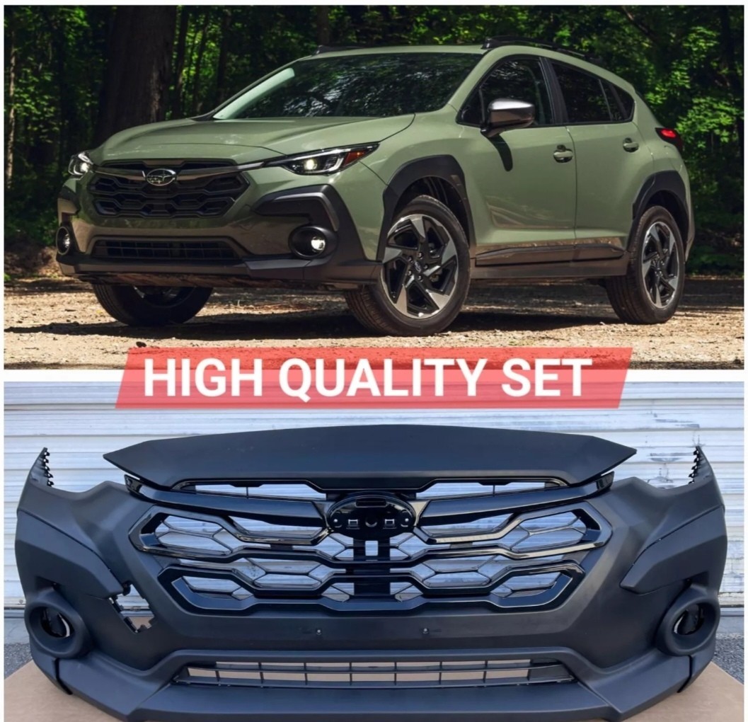 For 2024 SUBARU CROSSTREK FRONT BUMPER Complete Set COVER