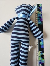 Jellycat Jelly Kitten Blue Stripey Beau Bear Witter Baby Soft Toy Plush J1188