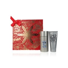 Carolina Herrera 212 MEN NYC Giftset EDT Spray + After Shave Gel - Free P&P