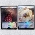Dalek\Food (Surge Foil) Token Double-Sided Doctor Who Magic Card NM
