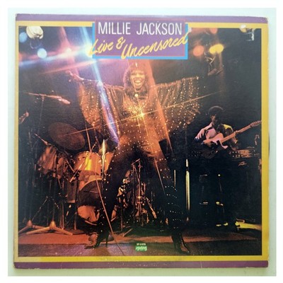 MILLIE JACKSON - Live and Uncensored 2 LP set - Spring Records 1979 S140