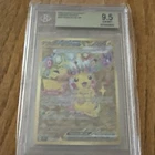 Pikachu EX 247/191 Surging Sparks Hyper Rare BGS 9.5 Gem Mint