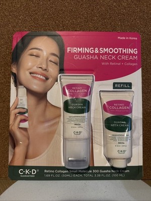 CKD Retino Collagen Guasha Neck Cream 1.69 fl oz, 2-pack. NEW OB
