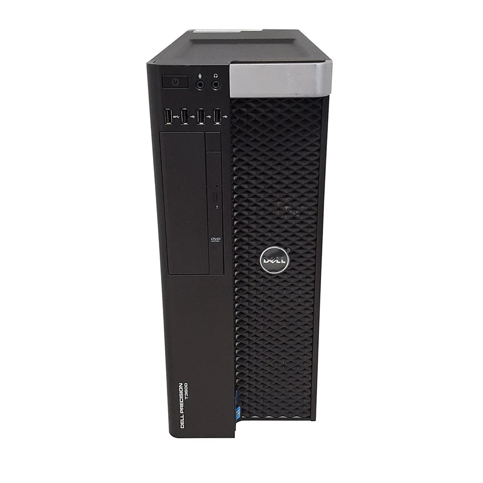 Dell T3600 Workstation: Intel Xeon E5-2687W 32GB RAM 240GB SSD NVS510 GFX Win 10 - Image 2 of 3