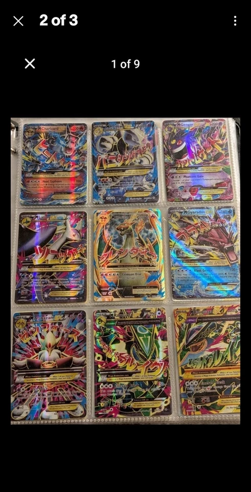 Lote de 10 cartas de Pokémon oficiales de TCG ultra raras incluidas EX GX V MEGA + HOLOS! Foto 2 de 3