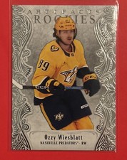 2025-26 Upper Deck Artifacts #171 Ozzy Wiesblatt Rookie 176/999. 826/999.