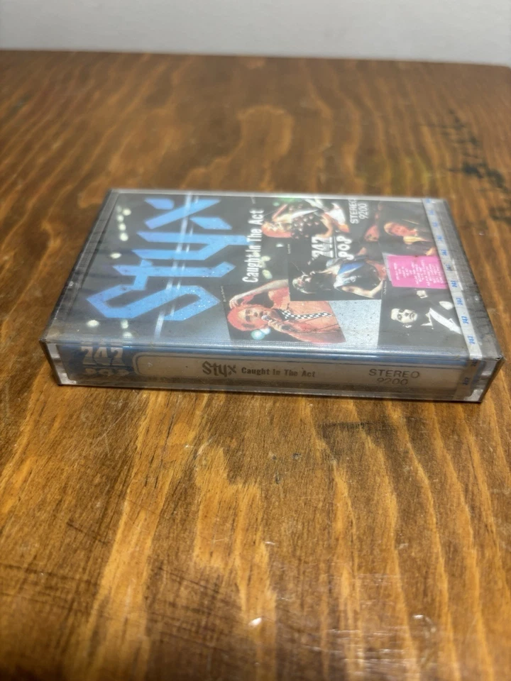 STYX Caught In The Act Live Rare Cassette New Sealed - Image 3 of 3