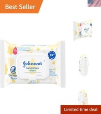 Disposable Hand  Face Cleansing Wipes, Pre-Moistened Wipes Gently Remove 99 ...