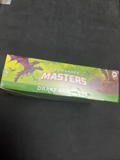 Magic the Gathering MTG Commander Masters Draft Booster Box (24 Packs) ENGLISCH