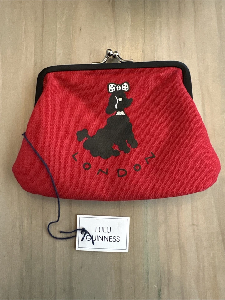 2x Bolso clutch Lulu Guinness Poodle Foto 3 de 4