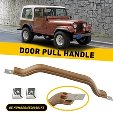 Fit Jeep CJ-7 1976-1986 Car Door Pull Interior Handle Tan Left Front & Right