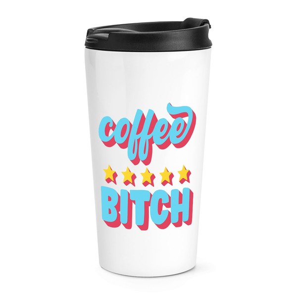 Kaffee Bitch Reisetasse Tasse Sarcasm Sarcastic Humor UnhöFlich Arbeit Employee-image