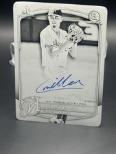 2025 Bowman Printing Plate Black Auto Cameron Sullivan Guardians #CPA-CS 1/1