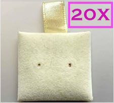 PANDORA EARRINGS DISPLAY PILLOWS 20x JEWELRY EXCLUSIVE TRAY RIBBON INSERTS