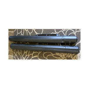Flambeau Bazuka Hard-Sided Plastic Fishing Rod Tube Case Black