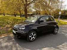 Fiat 500e 43kWh 3 Dr Passion Black Hatchback Electric Automatic 2021 New MOT