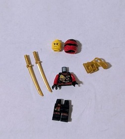 Lego Skybound Kai Minifigure njo0194 w/Swords From Set 70591 & 70605
