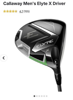 Callaway Men's Elyte X Driver  12.0