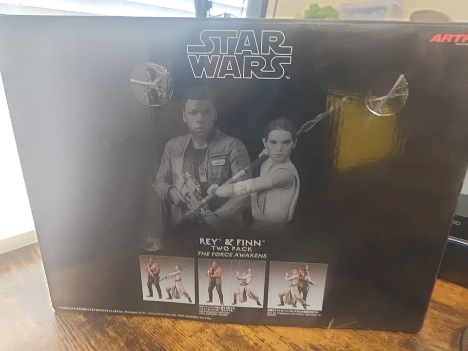 Modelo Kotobukiya Star Wars Rey & Finn 1/10. ARTFX. ¡En caja! Foto 4 de 4