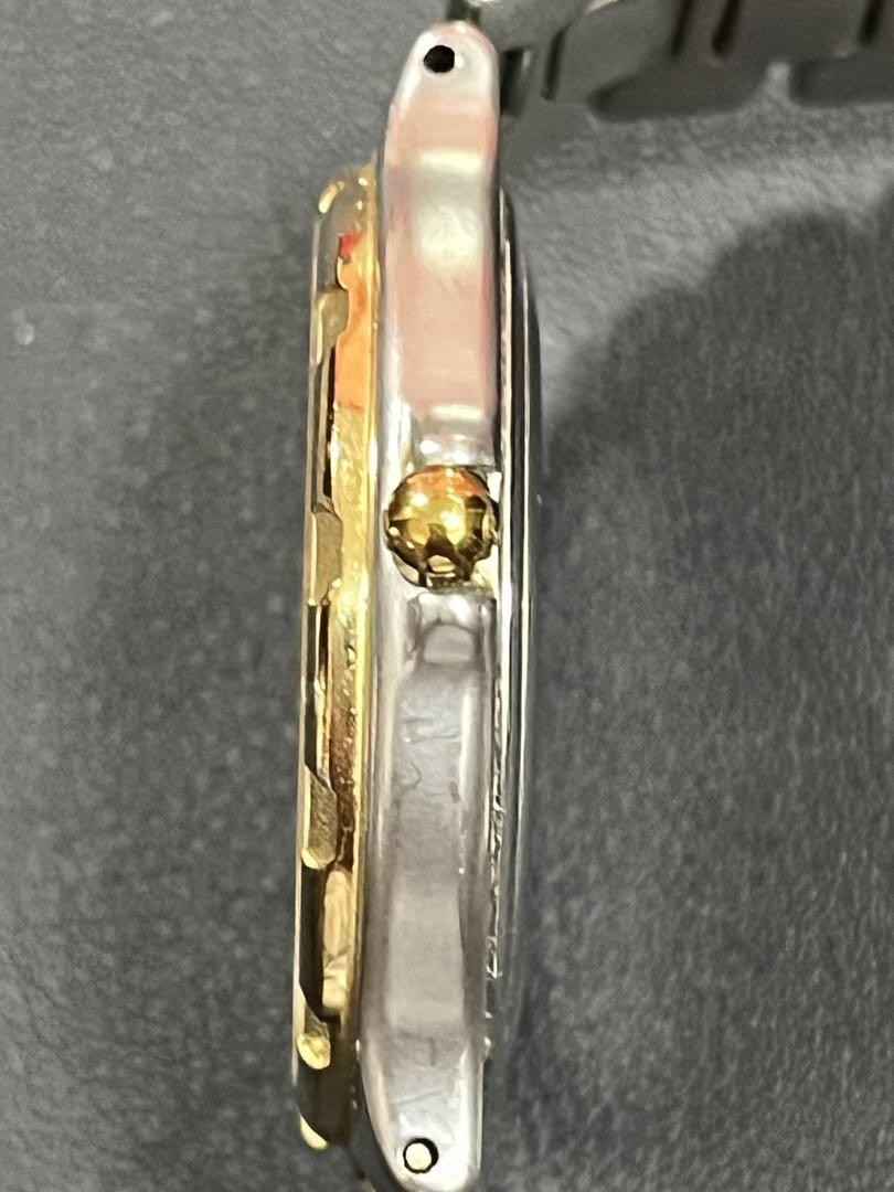宝*斎様 LONGINES V.H.P.モデル ゴールドシルバー Longines Conquest Men's VHP Quartz Watch Silver Gold Date