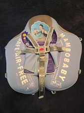 New mambobaby Non-Inflatable Air-Free Baby Float 3-24 with Harness