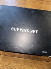 Cupping Therapy Set Professional Chinese 22 Piece Set aprox. Open Box New