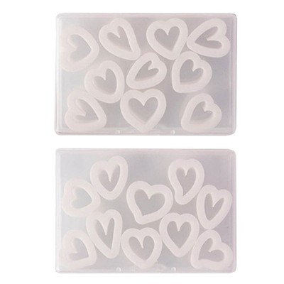 DIY Heart Modelling Clay Earring Mold Girls Decoration Modelling Tools