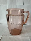 Pink Depression Glass Pitcher