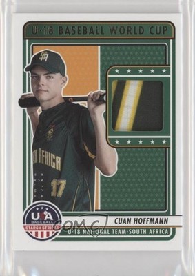2023 Panini USA Baseball Stars & Stripes Prime /10 Cuan Hoffmann #U18-CH tj1